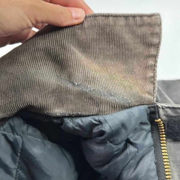 Vintage Carhartt C03 Arctic Black Insulated Canvas Chore Jacket Grunge Large 90s - Picture 12 of 12